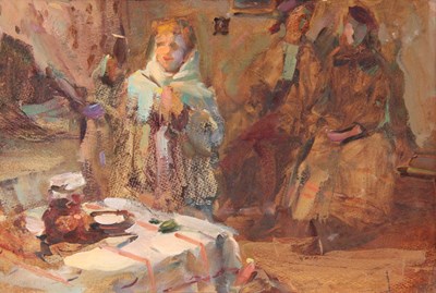 Lot 385 - AN EARLY 20TH CENTURY IMPRESSIONIST OIL ON...