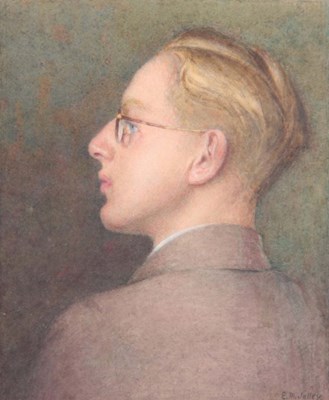 Lot 400 - AN EARLY 20TH CENTURY WATERCOLOUR OF A YOUNG...