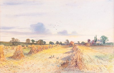 Lot 405 - M JACKSON, AN EARLY 20TH CENTURY WATERCOLOUR,...