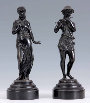 Lot 424 - RICHARD A PAIR OF LATE 19TH CENTURY FRENCH...