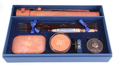 Lot 467 - A BOXED PRESENTATION FLY FISHING SET 'THE...