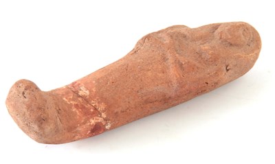 Lot 470 - A LARGE EGYPTIAN USHABTI with folded arms...