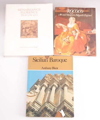 Lot 553 - 3 Books - Rococo art and design in Hogarth’s...