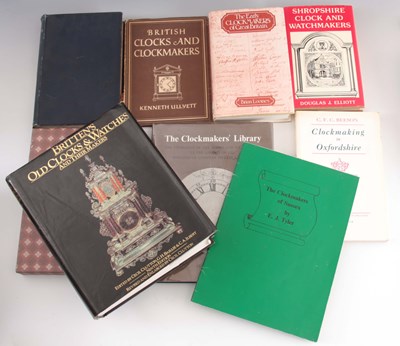 Lot 563 - 1, BRITTENS OLD CLOCKS & WATCHES. 2, JOHN...