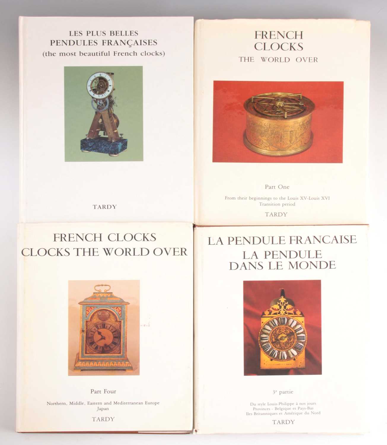 Lot 570 - TARDY. FRENCH CLOCKS THE WORLD OVER four volumes