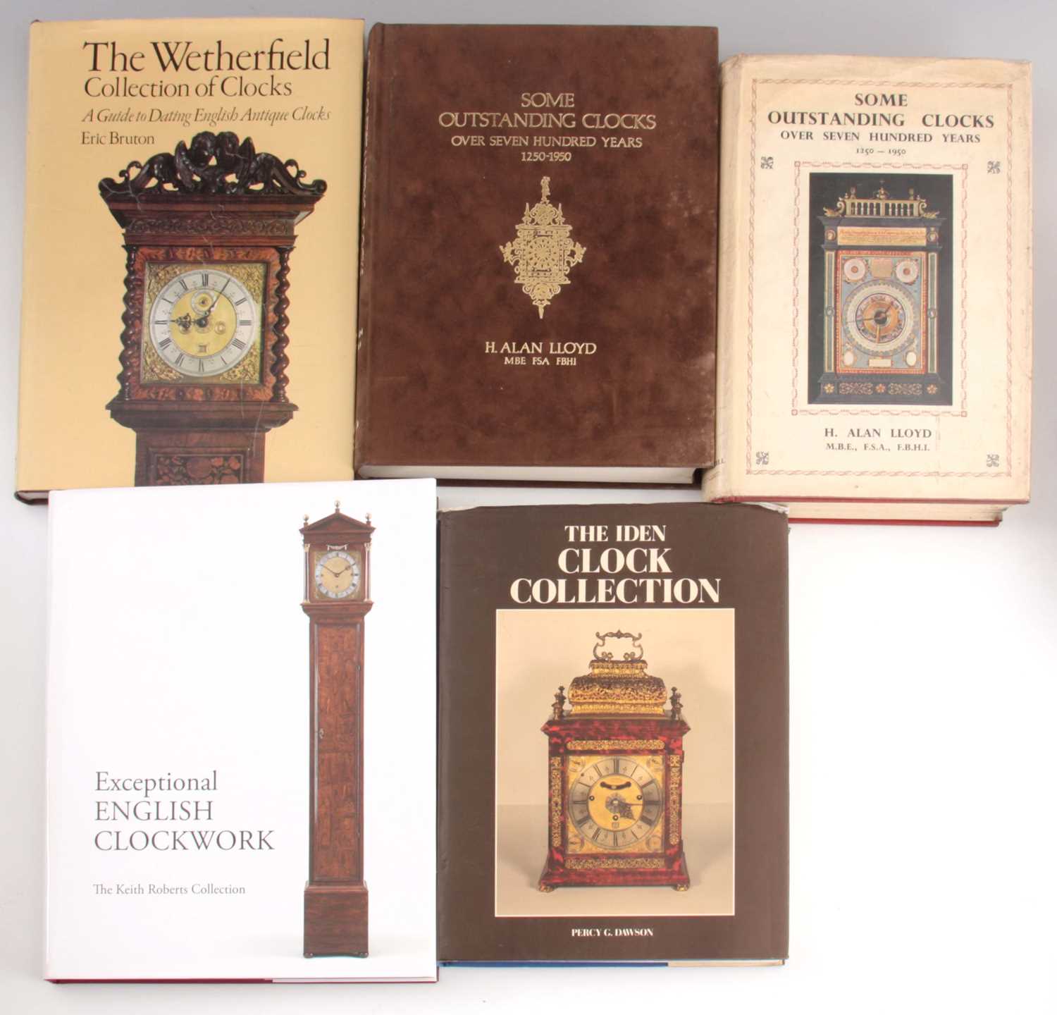 Lot 572 - 1, PERCY G. DAWSON, THE IDEN CLOCK COLLECTION....