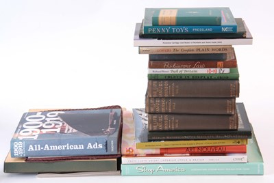 Lot 598 - AN ASSORTED BOX OF MISCELLANEOUS BOOKS. (55)
