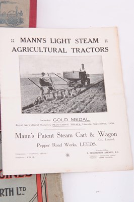 Lot 606 - A SELECTION OF STEAM RELATED LEAFLETS,...