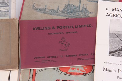 Lot 606 - A SELECTION OF STEAM RELATED LEAFLETS,...