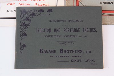 Lot 606 - A SELECTION OF STEAM RELATED LEAFLETS,...