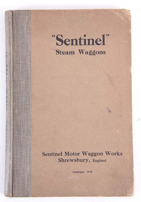 Lot 609 - A RARE SENTINEL STEAM WAGGONS CATALOGUE by...