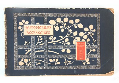 Lot 611 - A RARE CATALOGUE - AUTOMOBILE ACCESSOIRES by...