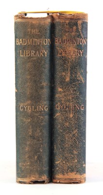 Lot 617 - A SET OF 2 BOOKS, THE BADMINTON LIBRARY...