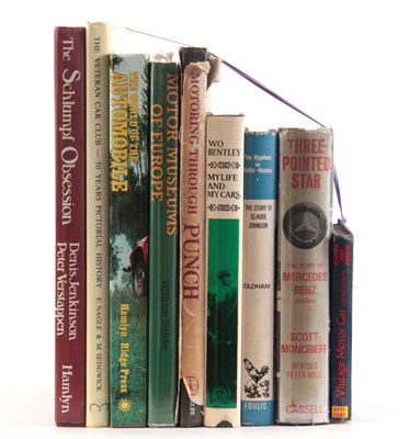 Lot 622 - A COLLECTION OF 9 BOOKS including, THE VINTAGE...