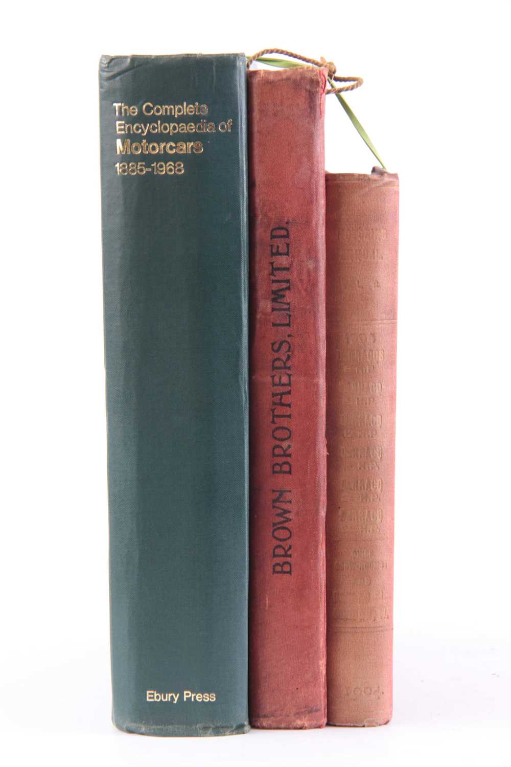 Lot 625 - A COLLECTION OF 3 CATALOGUES including, THE...
