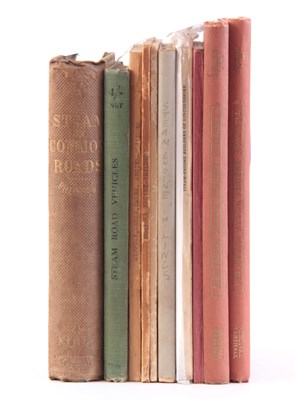 Lot 626 - A COLLECTION OF 10 BOOKS including, STEAM ON...