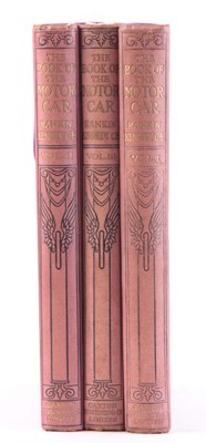 Lot 630 - A SET OF 3 VOLUMES OF THE BOOK OF THE MOTOR...