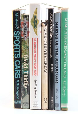 Lot 633 - A COLLECTION OF 7 BOOKS including, MEMORIES OF...
