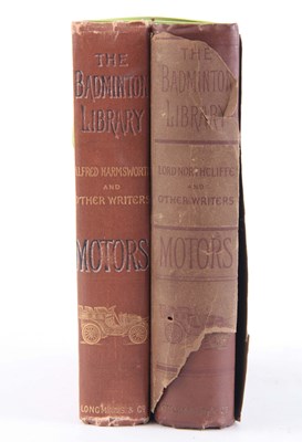 Lot 653 - A SET OF 2 BOOKS of THE BADMINTON LIBRARY...
