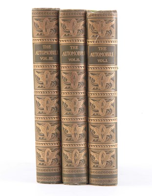 Lot 656 - 3 VOLUMES OF THE AUTOMOBILE includes volume 1...