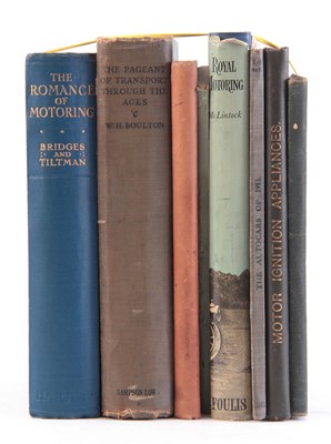 Lot 658 - A COLLECTION OF 7 BOOKS, including THE MOTOR...