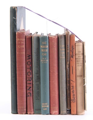 Lot 659 - A COLLECTION OF 11 BOOKS, including MOTOR...
