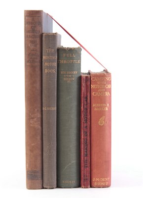 Lot 660 - A COLLECTION OF 5 BOOKS including CAMPING WITH...