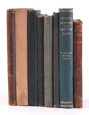 Lot 665 - A COLLECTION OF 8 BOOKS including, THE MOTOR...