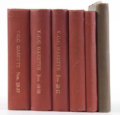 Lot 666 - A COLLECTION OF 6 GAZETTES from 1 to 59 as...