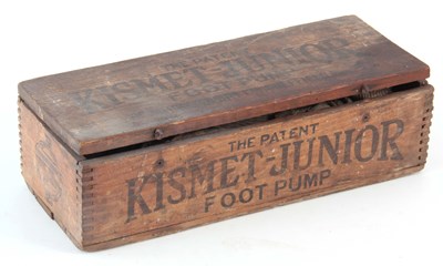 Lot 686 - A KISMET JUNIOR FOOT PUMP in the original box.