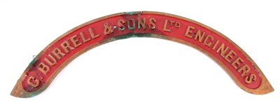 Lot 714 - AN EARLY 20th CENTURY BRASS STEAM TRACTORS...