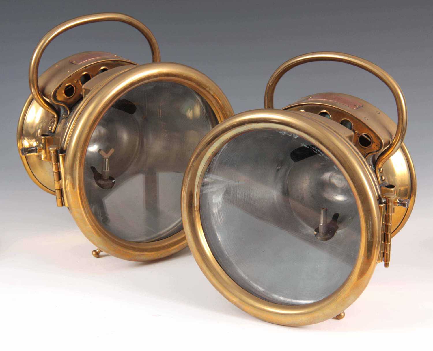 Lot 718 - A LARGE PAIR OF 'SOLAR' PROJECTOR CAR...