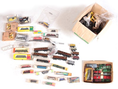 Lot 741 - A COLLECTION OF FIFTEEN UNBOXED DINKY CARS,...