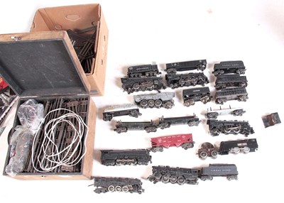 Lot 746 - A LARGE COLLECTION OF UNBOXED LIONEL O GAUGE...