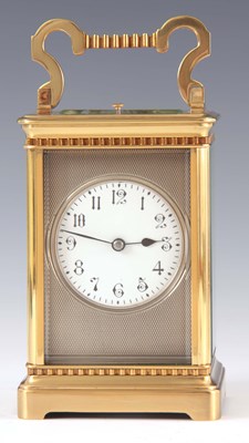 Lot 768 - A LATE 19th CENTURY FRENCH REPEATING CARRIAGE...