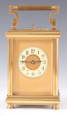Lot 775 - A LATE 19th CENTURY FRENCH REPEATING CARRIAGE...