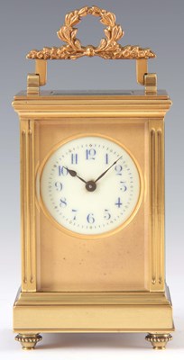 Lot 780 - AN EARLY 20th CENTURY FRENCH CARRIAGE CLOCK...