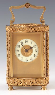 Lot 784 - AN EARLY 20th CENTURY FRENCH CARRIAGE CLOCK...