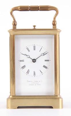 Lot 786 - A LATE 19th CENTURY FRENCH REPEATING CARRIAGE...