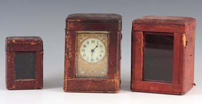 Lot 791 - AN EARLY 20th CENTURY FRENCH CARRIAGE CLOCK...