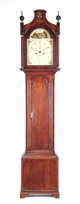 Lot 802 - BROW, BEVERLEY. A LATE GEORGE III OAK CASED...