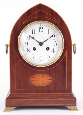 Lot 806 - A LATE 19th CENTURY FRENCH MAHOGANY MANTEL...