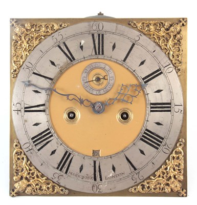 Lot 825 - AN EARLY 18th CENTURY LONGCASE CLOCK MOVEMENT...