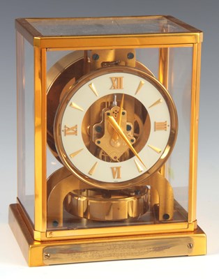 Lot 837 - LECOULTRE. A 1950'Ss SWISS ATMOS CLOCK the...