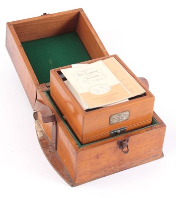 Lot 889 - A THOMAS MERCER TWO DAY MARINE CHRONOMETER in...
