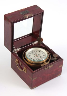 Lot 897 - A TWO DAY RUSSIAN MARINE CHRONOMETER in...