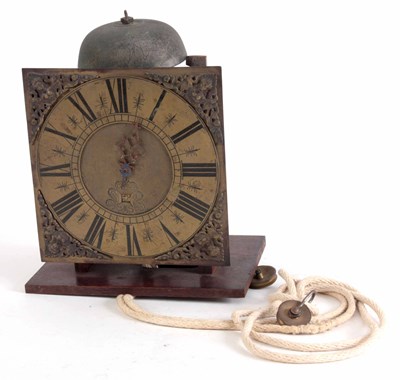 Lot 898 - AN EARLY 18th CENTURY 9" DIAL 30 HOUR LONGCASE...