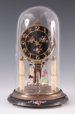Lot 920 - A GERMAN 400 DAY MANTEL CLOCK SIGNED KEIN...