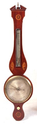 Lot 932 - A GEORGE III SHELL INLAID MAHOGANY WHEEL...