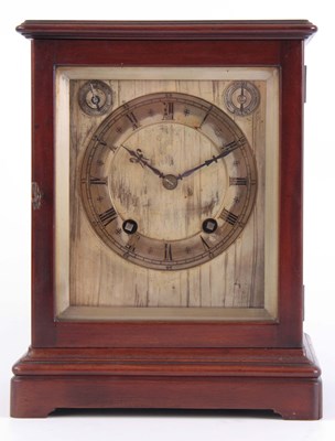 Lot 947 - A LATE 19th CENTURY GERMAN MAHOGANY FOUR-GLASS...